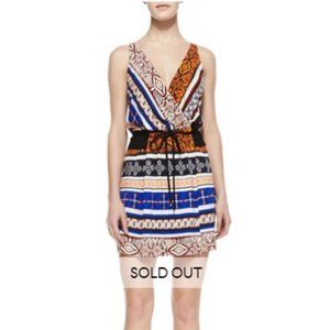 DVF Diane Von Furstenberg Oblixe Wrapped Dress - Size 0